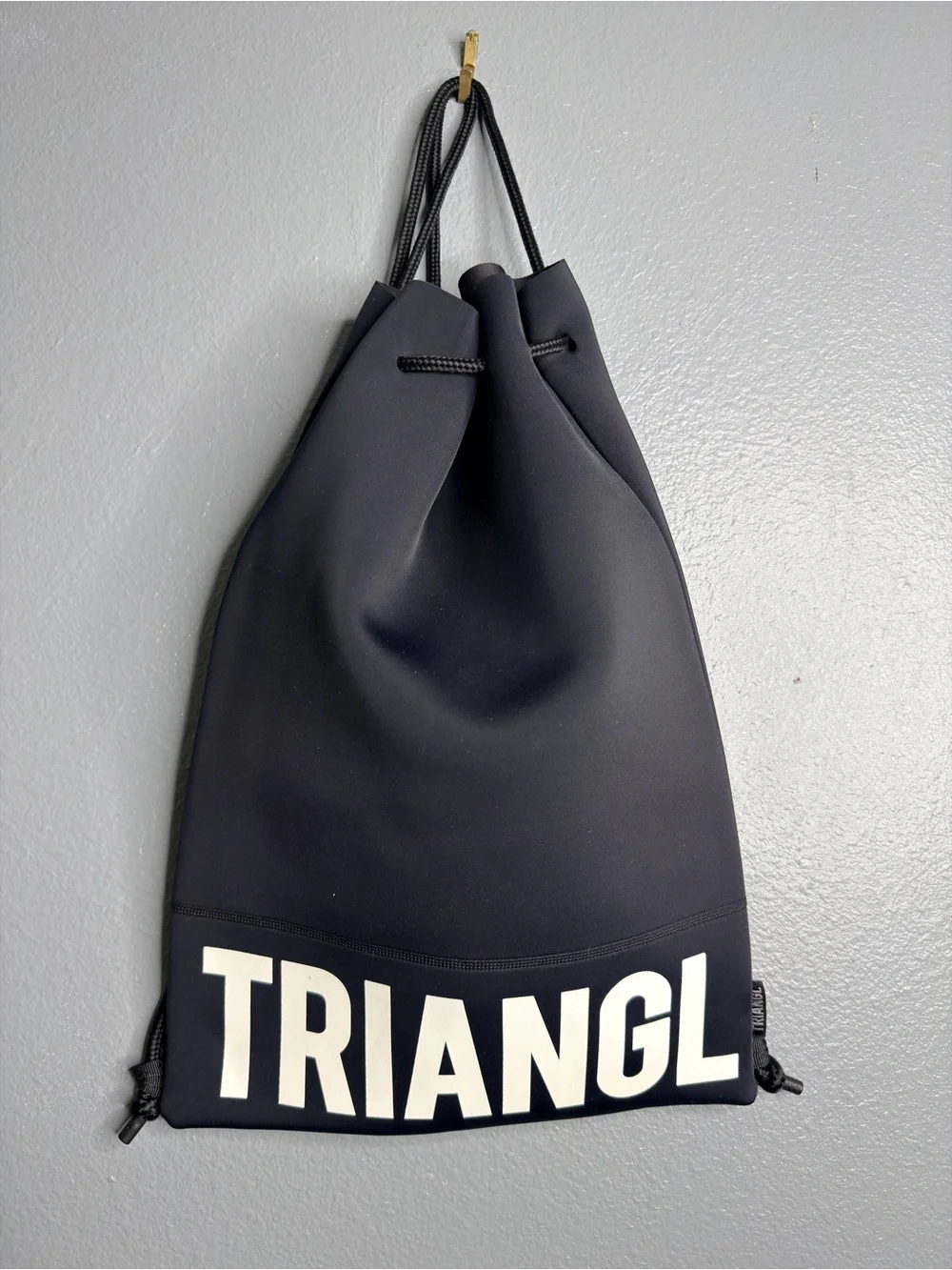 triangl swimwear Black Drawstring Backpack